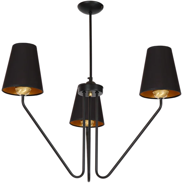 Milagro MLP4912 Полилей VICTORIA BLACK 3xE27