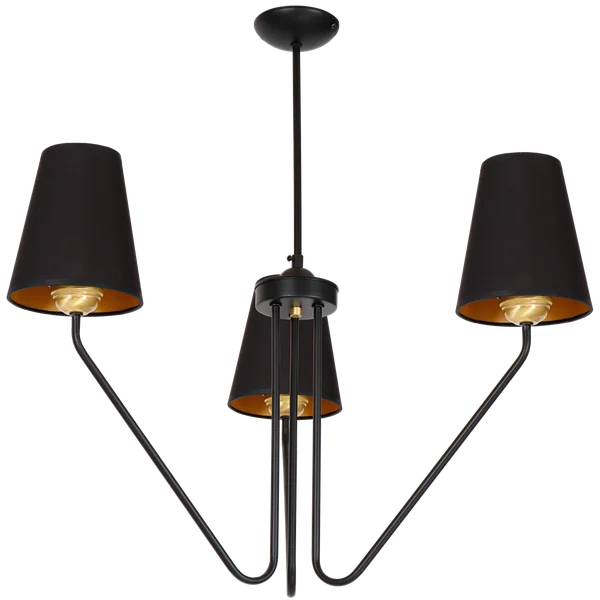 Milagro MLP4912 Полилей VICTORIA BLACK 3xE27