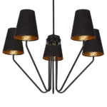 Milagro MLP4913 Полилей VICTORIA BLACK 5xE27