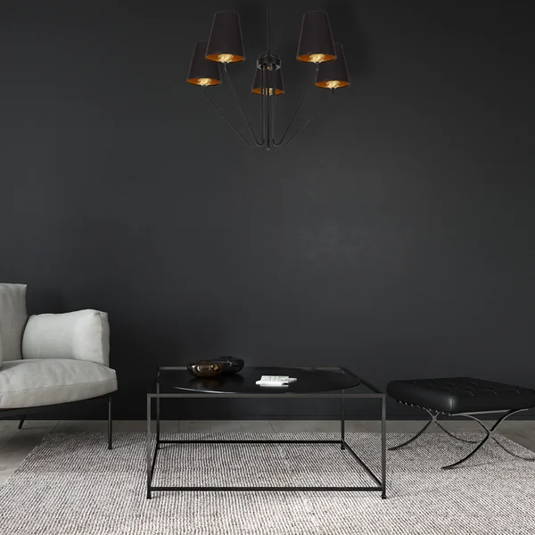 Milagro MLP4913 Полилей VICTORIA BLACK 5xE27