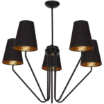 Milagro MLP4913 Полилей VICTORIA BLACK 5xE27