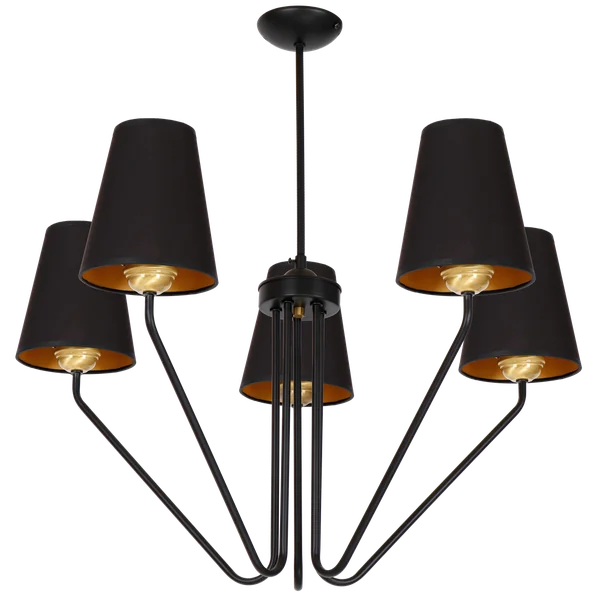 Milagro MLP4913 Полилей VICTORIA BLACK 5xE27
