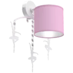 Milagro MLP4971 РОЗОВА БАЛЕТНА РОКЛЯ аплик 1xE27