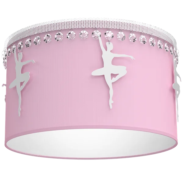 Milagro MLP4975 Плафон BALLETNICA PINK 1xE27