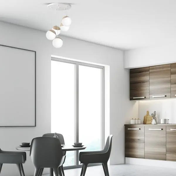 Milagro MLP5426 Висяща лампа SFERA WOOD 5xE14