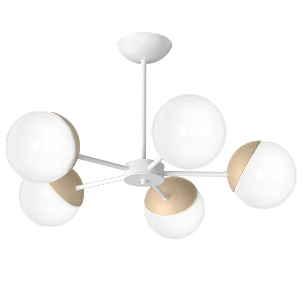 Milagro MLP5433 SFERA WOOD полилей 5xE14