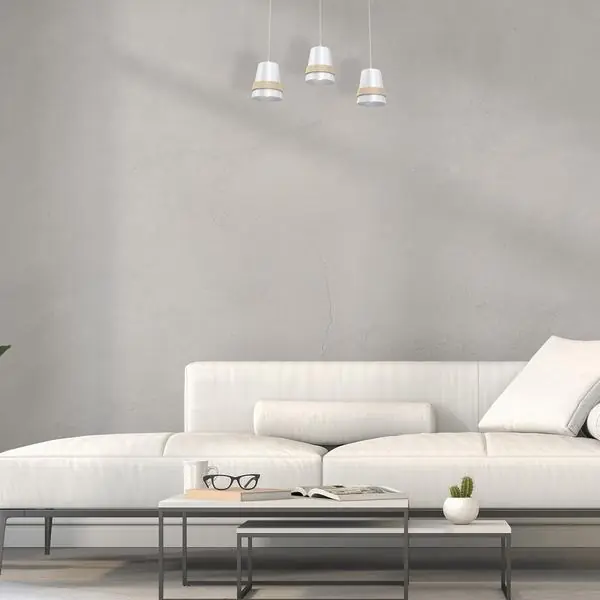 Milagro MLP5438 Висяща лампа VENEZIA WHITE 3xE27