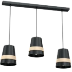 Milagro MLP5451 Висяща лампа VENEZIA BLACK 3xE27