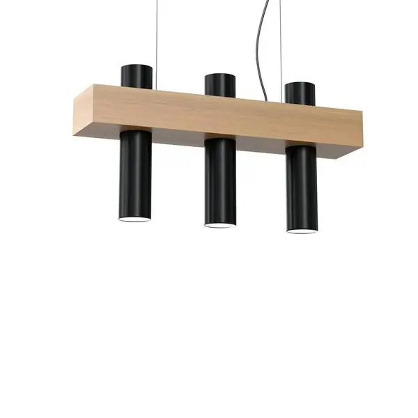 Milagro MLP5510 Висяща лампа WEST BLACK 3xGU10