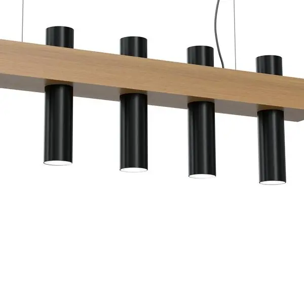 Milagro MLP5511 Висяща лампа WEST BLACK 5xGU10