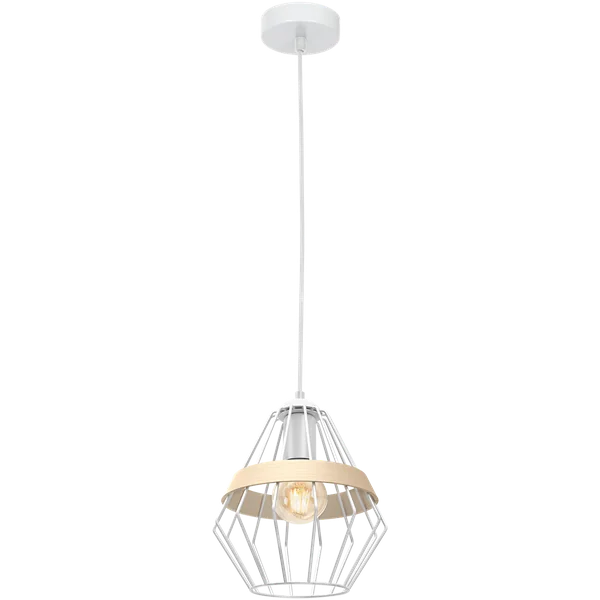 Milagro MLP5518 Lampa wisząca CLIFF WHITE 1xE27