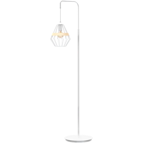 Milagro MLP5522 Подова лампа CLIFF WHITE 1xE27