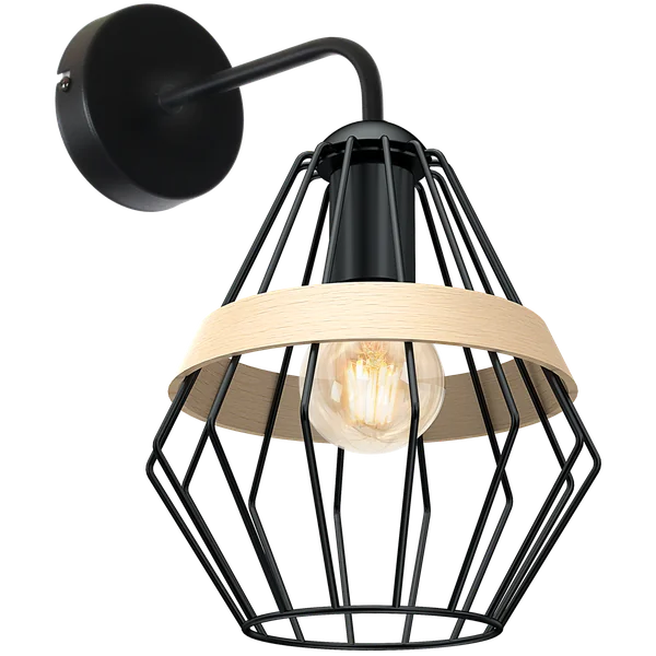 Milagro MLP5523 CLIFF BLACK аплик 1xE27