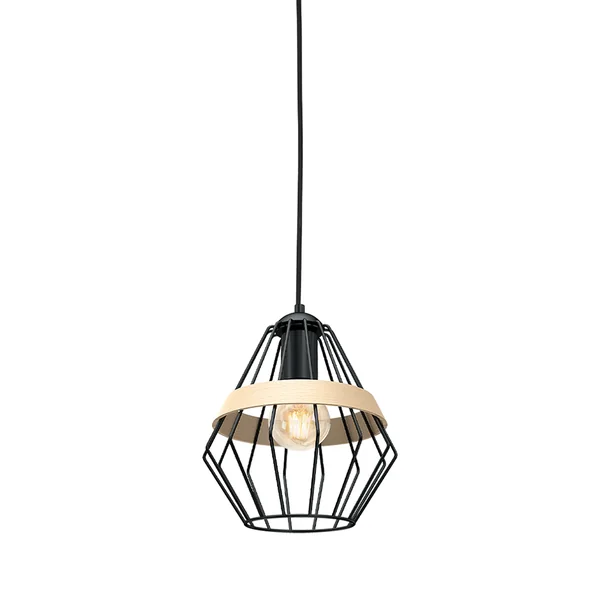 Milagro MLP5524 Висяща лампа CLIFF BLACK 1xE27