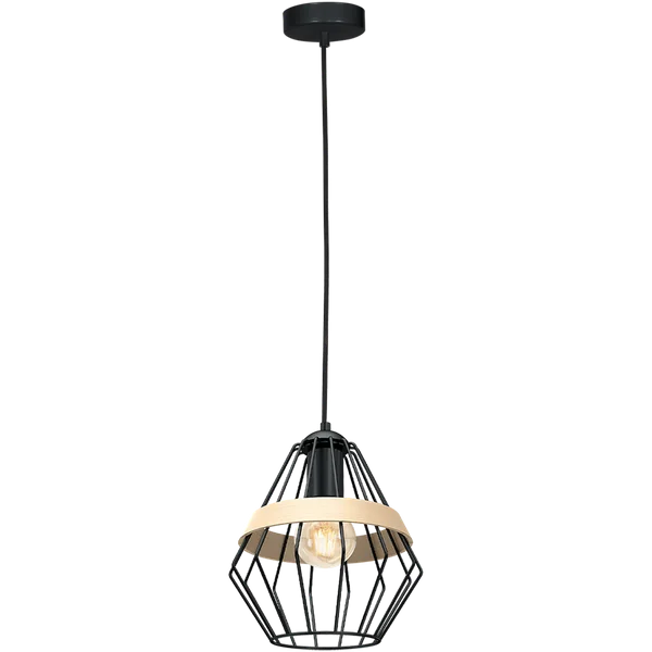 Milagro MLP5524 Висяща лампа CLIFF BLACK 1xE27