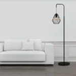 Milagro MLP5528 Подова лампа CLIFF BLACK 1xE27