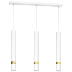 Milagro MLP6082 Висяща лампа JOKER WHITE/GOLD 3xGU10
