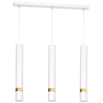 Milagro MLP6082 Висяща лампа JOKER WHITE/GOLD 3xGU10