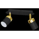 Milagro MLP6124 JOKER BLACK/GOLD Спот 2xGU10
