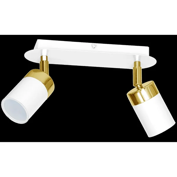 Milagro MLP6129 JOKER WHITE/GOLD Плафониера 2xGU10