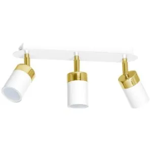 Milagro MLP6130 Плафон JOKER WHITE/GOLD 3xGU10