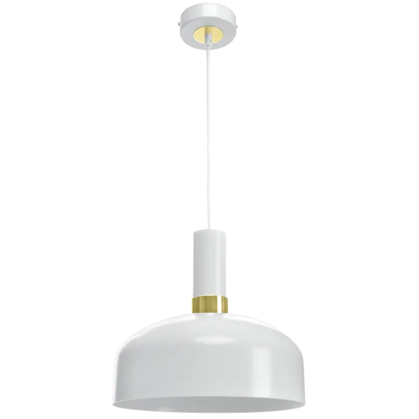 Milagro MLP6197 MALMO WHITE/GOLD висяща лампа 1xE27