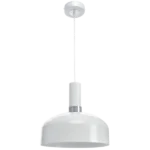 Milagro MLP6202 MALMO WHITE/CHROME висяща лампа 1xE27