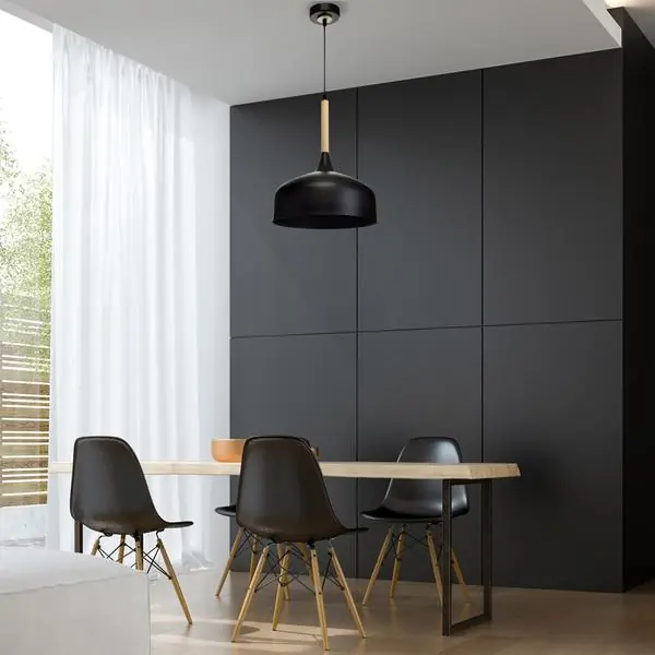Milagro MLP6218 Висяща лампа TAYLOR BLACK 1xE27 60W