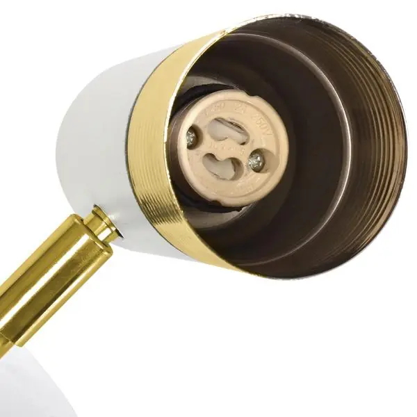 Milagro MLP6233 DANI WHITE/GOLD аплик 1xGU10