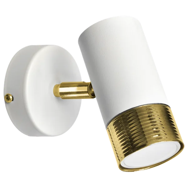 Milagro MLP6233 DANI WHITE/GOLD аплик 1xGU10