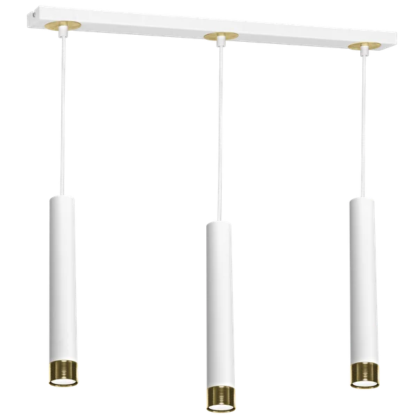 Milagro MLP6236 Висяща лампа DANI WHITE/GOLD 3xGU10