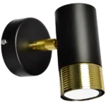Milagro MLP6237 DANI BLACK/GOLD аплик 1xGU10