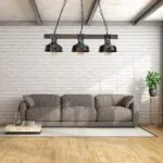 Milagro MLP6243 Висяща лампа FARO BLACK/WOOD 3xE27