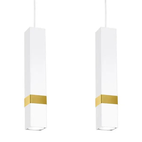 Milagro MLP6276 Висяща лампа VIDAR WHITE/GOLD 3xGU10