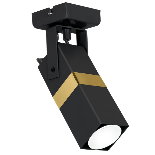 Milagro MLP6277 VIDAR BLACK/GOLD1xGU10 аплик