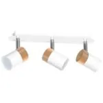 Milagro MLP6300 Плафон JOKER WHITE/WOOD 3xGU10