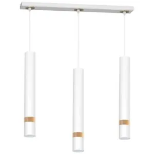 Milagro MLP6302 Висяща лампа JOKER WHITE/WOOD 3xGU10