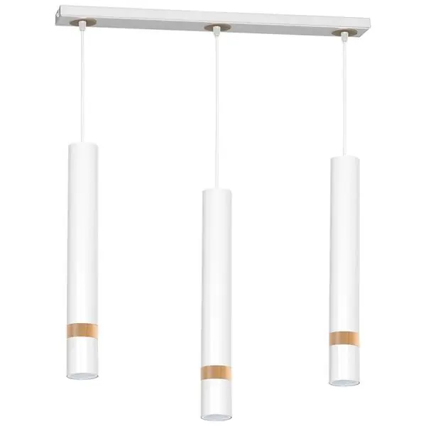 Milagro MLP6302 Висяща лампа JOKER WHITE/WOOD 3xGU10
