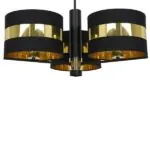 Milagro MLP6321 PALMIRA BLACK / GOLD Плафониера 3xE27