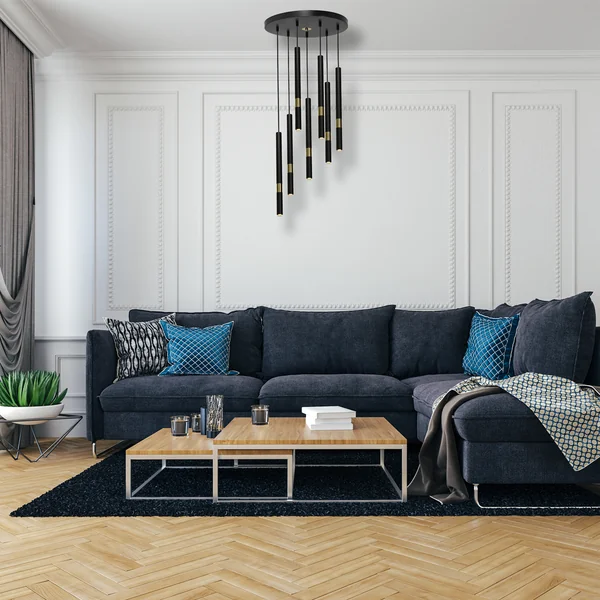 Milagro MLP6385 Lampa wisząca MONZA BLACK/GOLD 7xG9 8W
