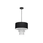 Milagro MLP6431 ALMERIA BLACK/CHROME висяща лампа 1xE27