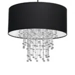 Milagro MLP6431 ALMERIA BLACK/CHROME висяща лампа 1xE27