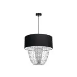 Milagro MLP6432 ALMERIA BLACK/CHROME висяща лампа 1xE27