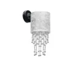 Milagro MLP6433 ALMERIA SILVER/BLACK аплик 1xE27