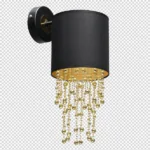 Milagro MLP6438 ALMERIA BLACK/GOLD аплик 1xE27
