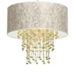 Milagro MLP6446 Висяща лампа ALMERIA WHITE/GOLD 1xE27