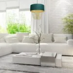 Milagro MLP6452 ALMERIA GREEN/GOLD висяща лампа 1xE27