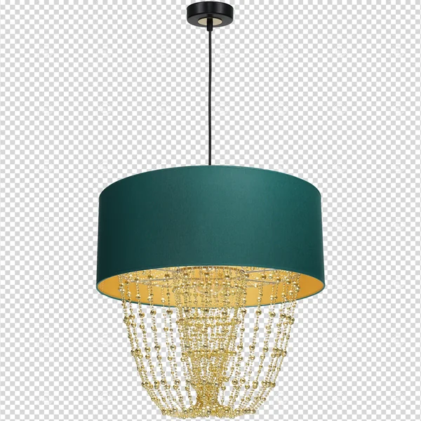 Milagro MLP6452 ALMERIA GREEN/GOLD висяща лампа 1xE27