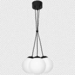 Milagro MLP6523 Висяща лампа LIMA BLACK 3xE14