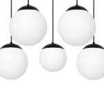 Milagro MLP6525 Висяща лампа LIMA BLACK 5xE14